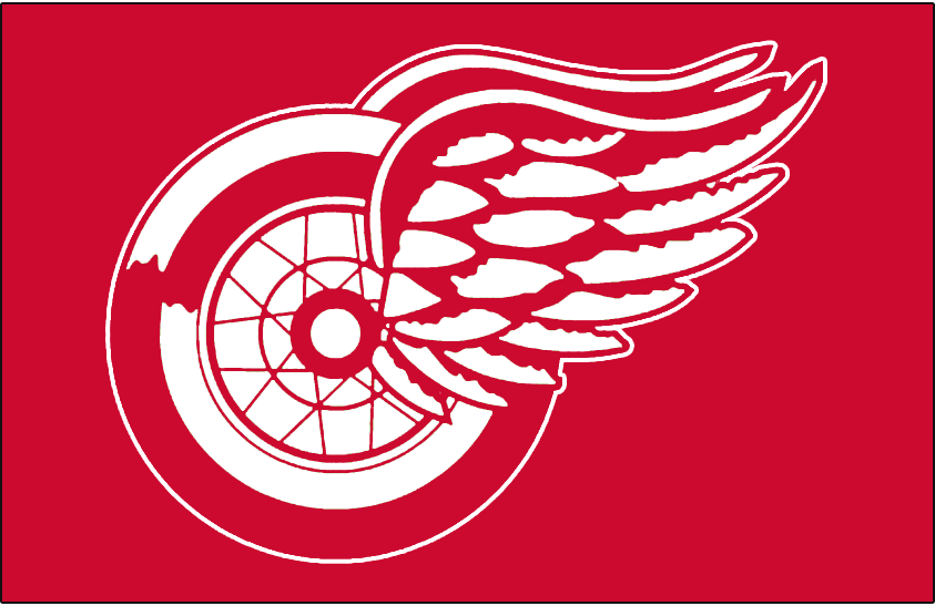 Detroit Red Wings 1932 33-1947 48 Jersey Logo iron on paper